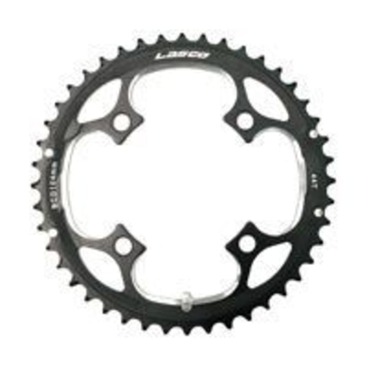 Black Alloy CNC Chainring 44T with a 104/64 BCD
