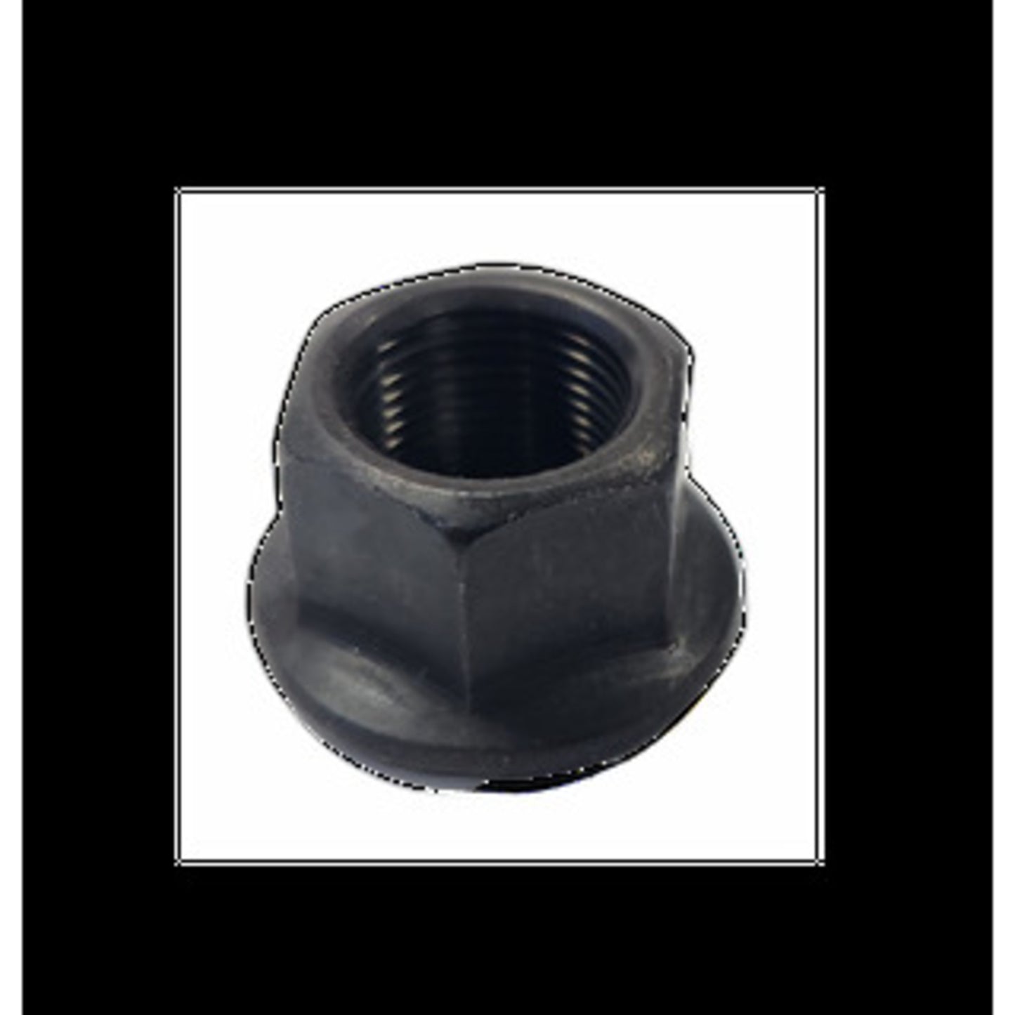 Pack of 2 - 14mm Axle Flange Hub Nuts