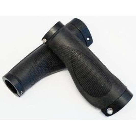 Velo ComfortGrip L128 features an anatomical design, dual lock rings, and comes in black.