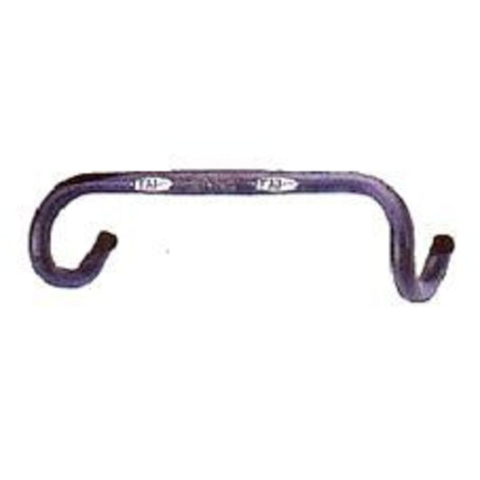 26mm Alloy Handlebar, 42cm Width, 120mm Drop - BLACK