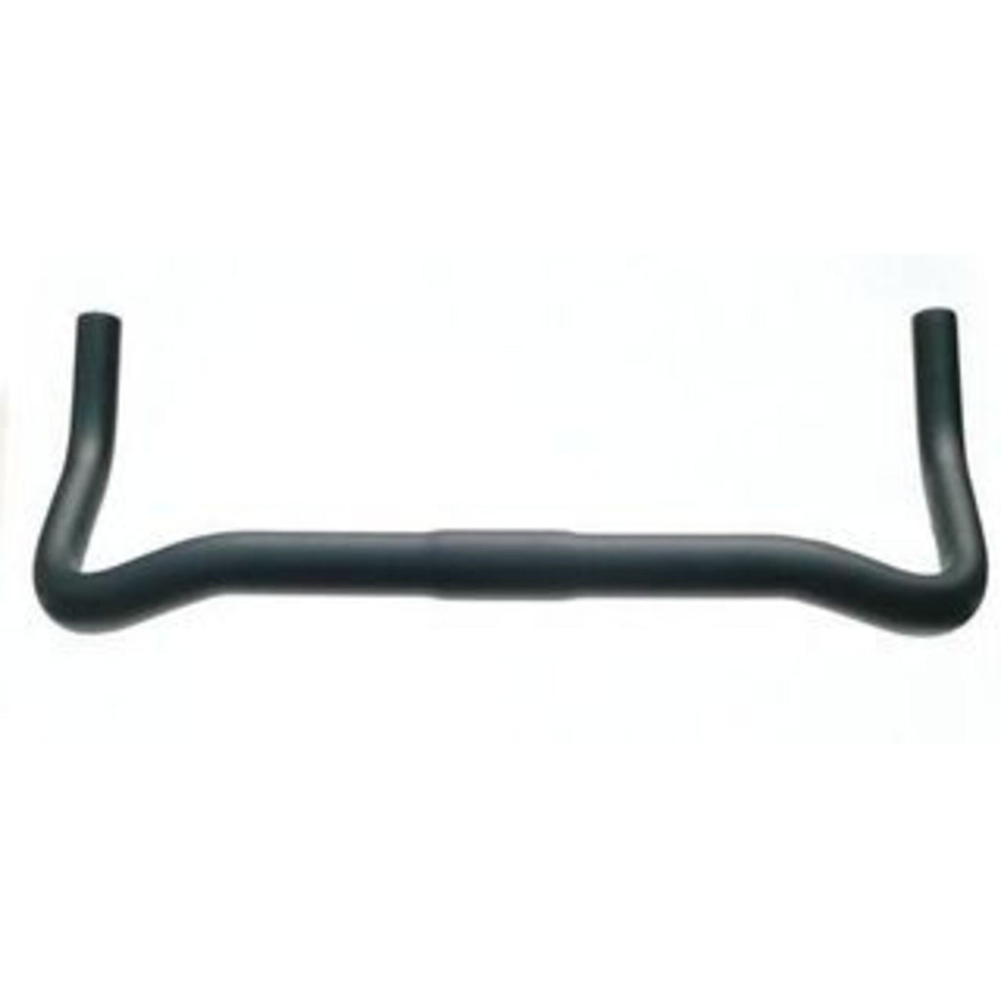31.8mm Alloy Bullhorn Handlebar - 44cm Width, Black