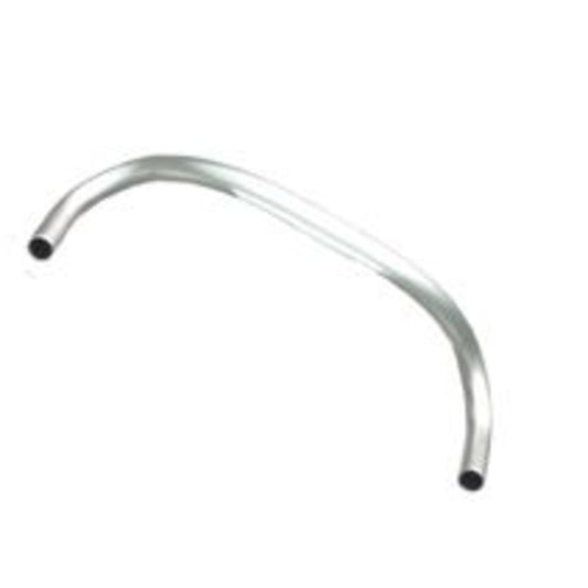 6061 Alloy Track Handlebar - 26.0mm Diameter, 41cm Width, Silver Finish
