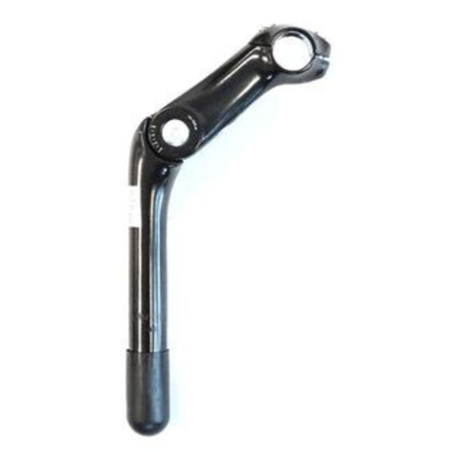 Black Alloy Adjustable H/Bar Stem - 180mm Quill, 25.4mm Diameter, 110mm Extension.