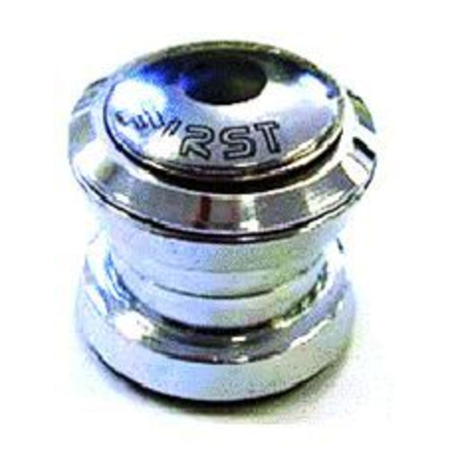 Silver 1 1/8" Threadless Steel Headset