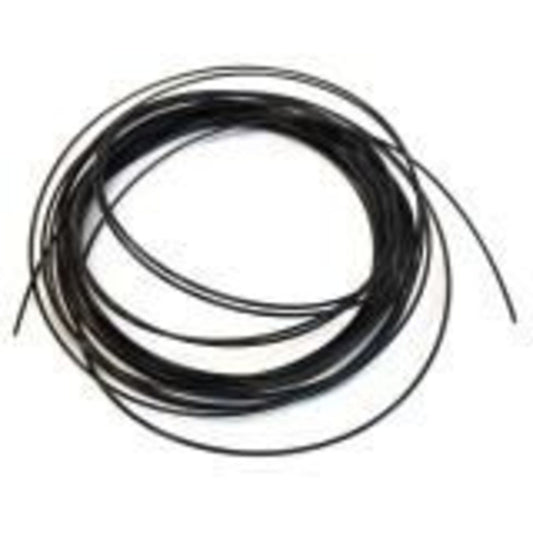 Internal cable housing - 10-meter roll, 1.85 x 2.3 mm, black.