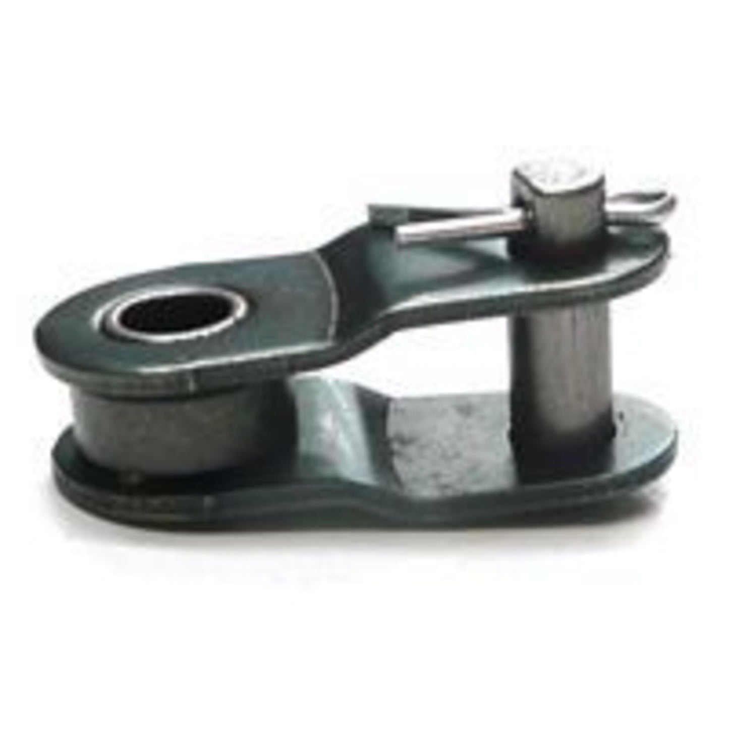 YBN Offset Link Chain - 1/2" x 1/8", Half Link, Black