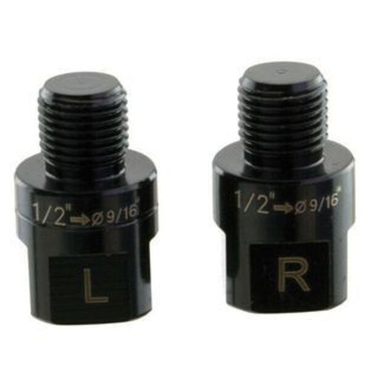 VP Cr-Moly Pedal Thread Adapters - Converts 9/16" to 1/2" - Pack of 2