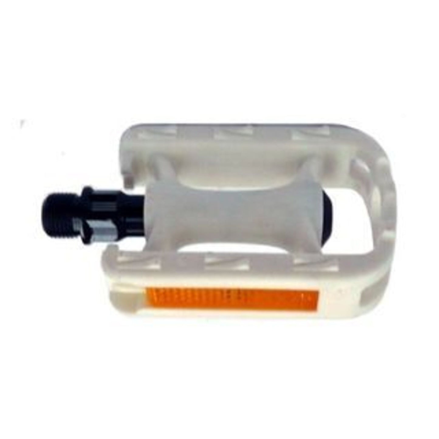 VP Kids Bike Pedals, 1/2 inch size, in white.