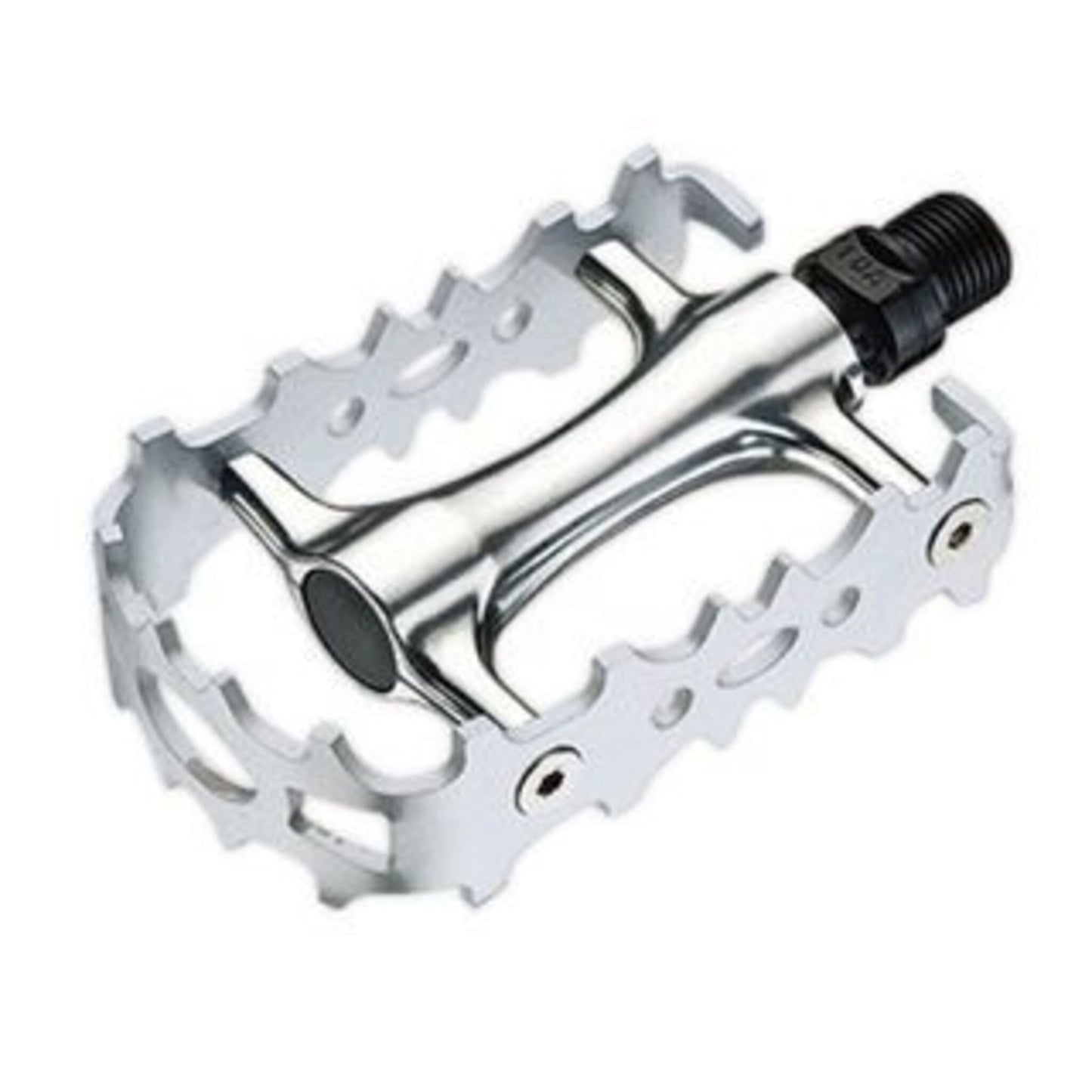 VP Alloy Mountain Bike Pedals - Silver Coating