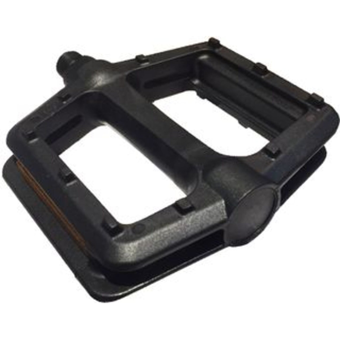 VP BMX 9/16" Pedals - Polypropylene Body, Large Platform, Black Color
