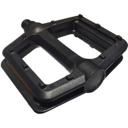 VP BMX 9/16" Pedals - Polypropylene Body, Large Platform, Black Color