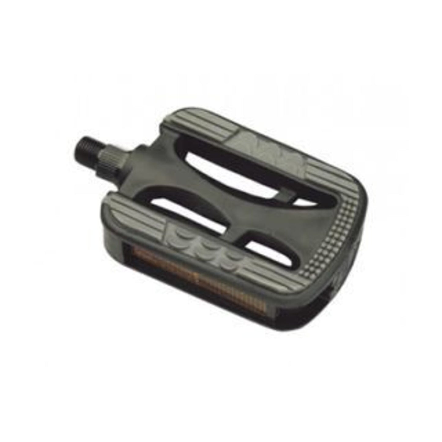 VP City/Comfort Pedals - 9/16", made of PP with a rubber inlay, in black.