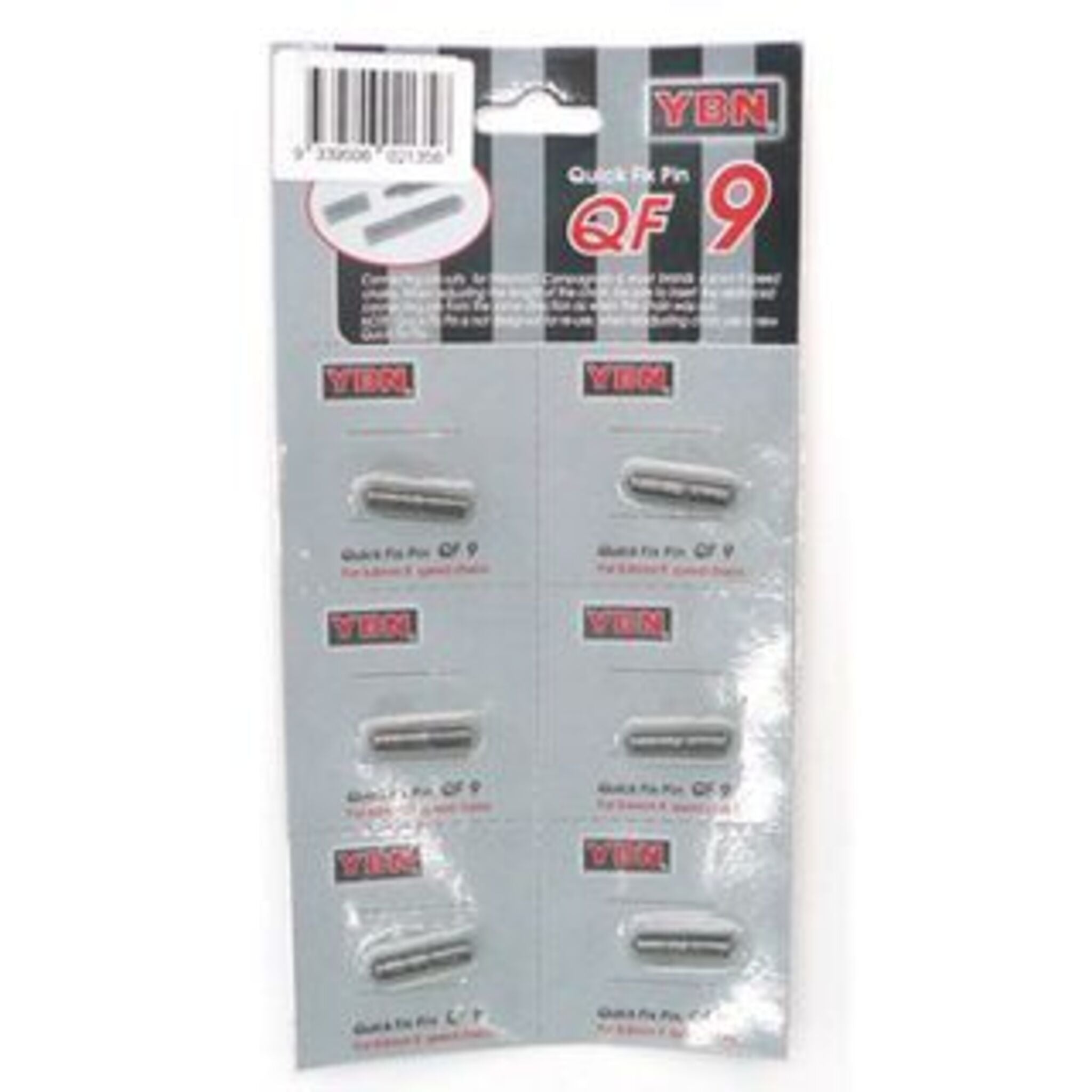Pack of 6 Cards for YBN Quick Fix Pin 9 Speed PIN – Blackbird Bikes