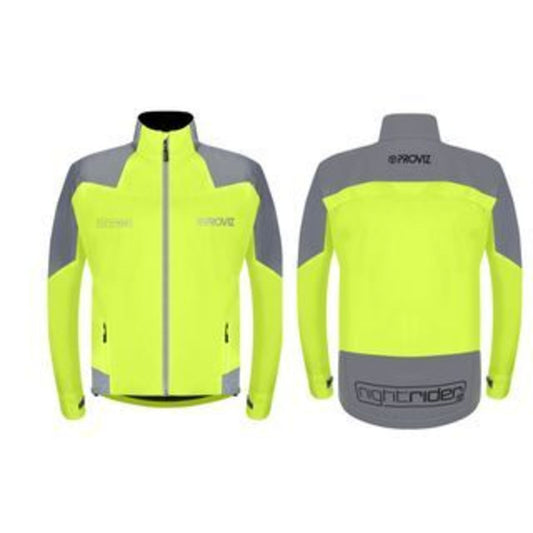 PROVIZ Nightrider Jacket in Yellow (Medium) - PV1501 High Visibility Jacket