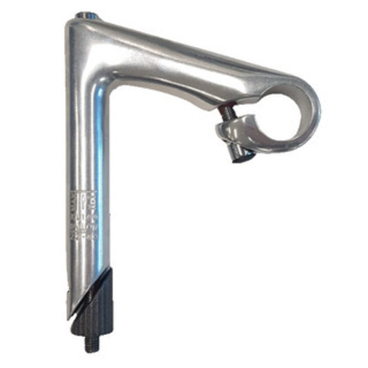 Kalloy Alloy STEM-100 Silver Quill Stem with a 25.4mm Bore.