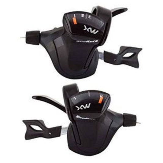 Sunrace Dual Lever Shifter Set R11 & L3 Speed in Black