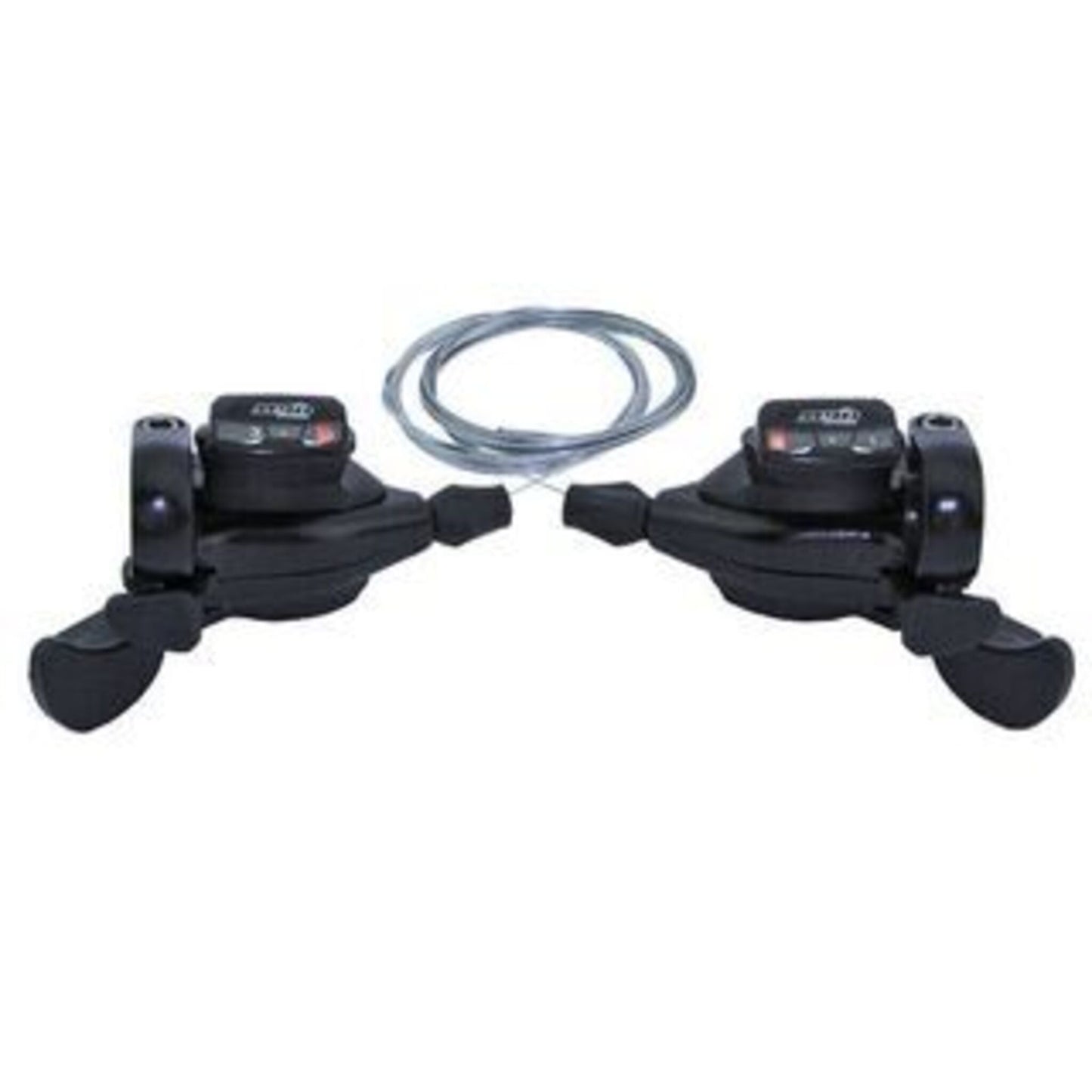 9-Speed Right Hand and 3-Speed Left Hand Thumb Tap Shifter, similar to Sunrace Shimano.