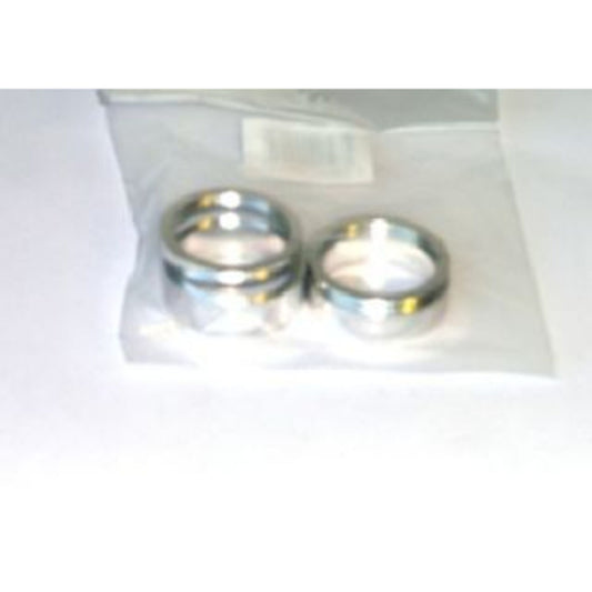 Silver Spacer Set - Available in sizes 1 1/8, 2, 4, 8, and 10mm.