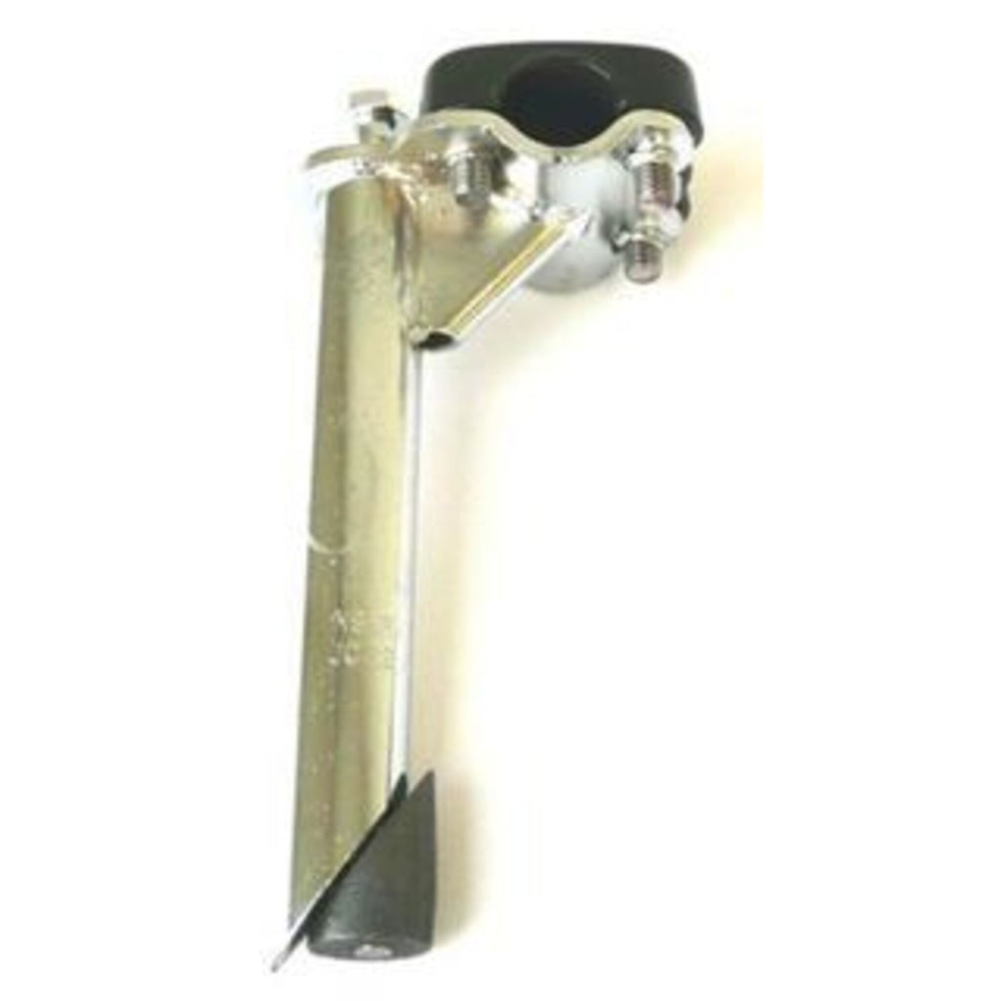 STEM BMX 22.2 Clamp - Black and Silver Quill