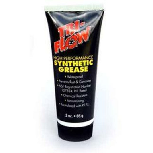 Tri-Flow Synthetic Grease - 85g/3oz Clear Tube