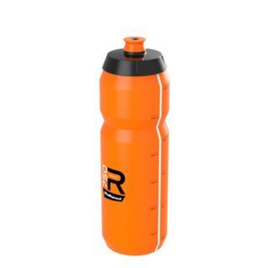 Polisport High Flow Lightweight Sports Bottle 750ml in Orange - Features a Screw-On Cap