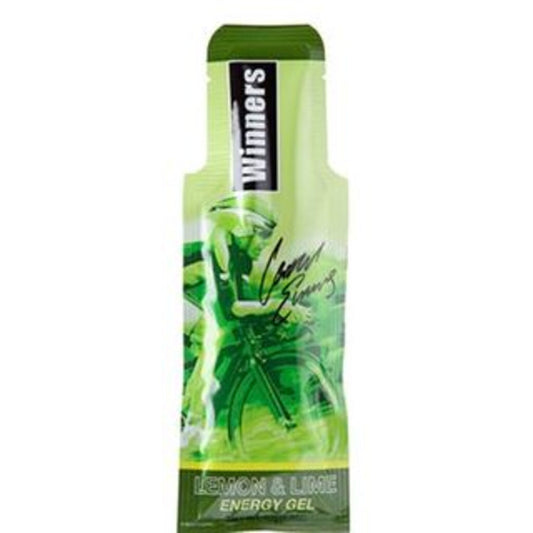 6-Pack of Winners Energy Gel in Lemon Lime Flavor